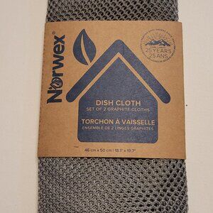 NTP 2 Norwex Netted Dish Cloths Graphite